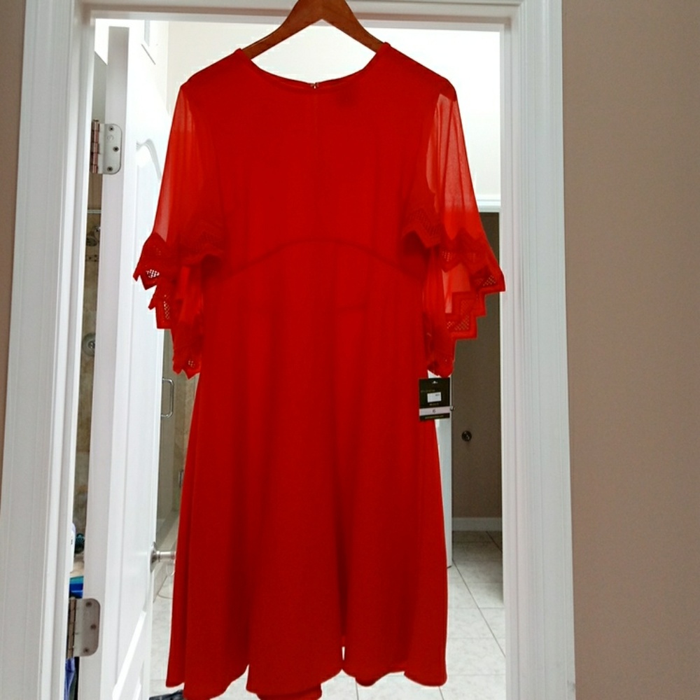 Taylor elegant red dress